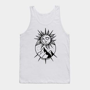 Hot sunny MOUNTAINS Tank Top